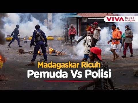 Krisis Politik! Demo Pemuda Guncang Ibu Kota Madagaskar