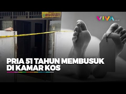 Misterius! Pria 51 Tahun Ditemukan Tewas Membusuk di Kamar Kos