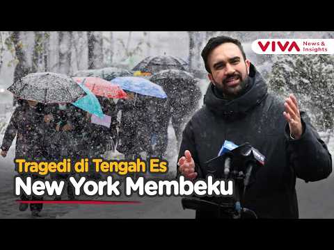 Diteror Kepungan Es, 16 Orang Tewas di New York City