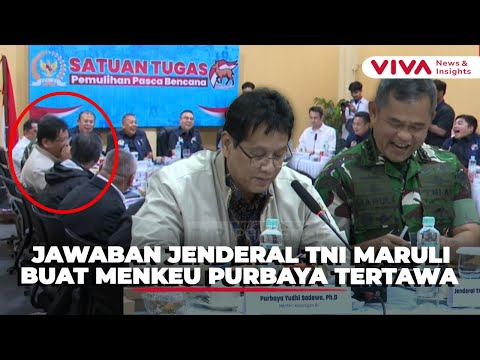 Dialog Unik Menkeu dan KASAD Soal Utang Jembatan di Aceh