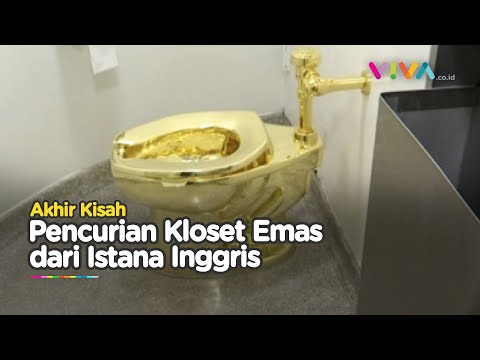 Babak Baru Pencurian Kloset Emas Rp92,5 Miliar