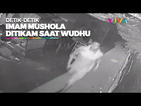 SADIS! Seorang Imam Mushola Ditikam OTK  Saat Wudhu