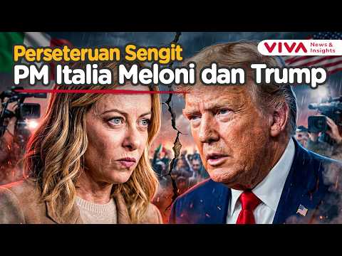BERANG! PM Italia Meloni Semprot Trump, Dibalas Ancaman AS