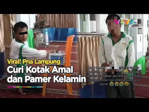 Ketangkap Basah Congkel Kotak Amal, Pelaku Pamer Kelamin
