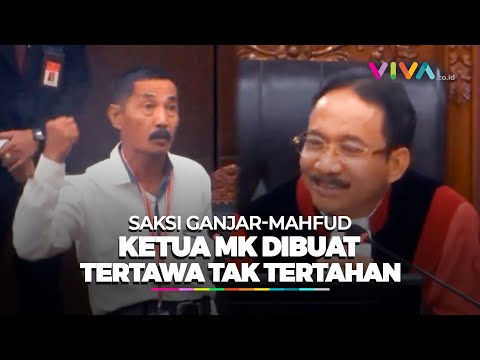 Saksi dari Ganjar-Mahfud Ogah Banyak Ditanya, Bikin Hakim MK Tertawa