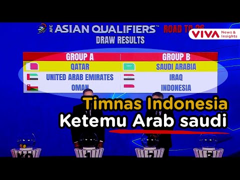 Timnas Indonesia Masuk Group Neraka di Kualifikasi Piala Dunia 2026