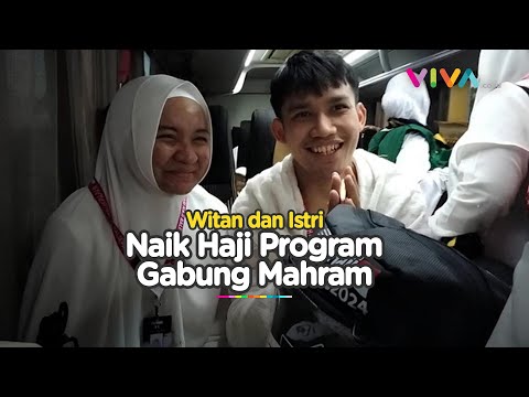 Ekspresi Bahagia Witan Sulaeman Saat Tiba di Jeddah