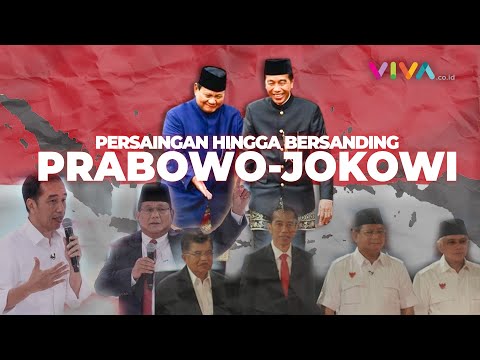Dulu Bersaing Kini Bersanding, Perjalanan Persahabatan Prabowo dengan Jokowi