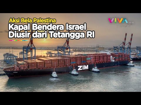 Negara Sahabat RI Usir Kapal Israel Demi Bela Palestina