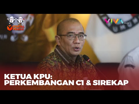 Ketua KPU Bahas Perkembangan Rekapitulasi C1 dan Sirekap