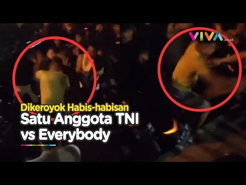 TNI Tak Gentar Duel '1 VS 100', Pelaku Kabur Kocar-kacir
