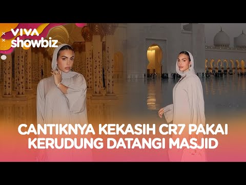 Georgina Kekasih Ronaldo Tampil Anggun di Masjid, Mualaf?