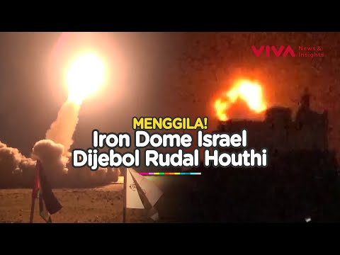 DUAR! Iron Dome Dijebol Houthi, Israel Murka Bom Yaman