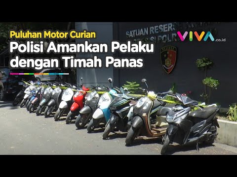 Polsi Gagalkan Penyelundupan Puluhan Motor Hasil Curian