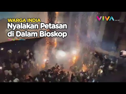 Lagi Nonton Film, Warga India Ledakkan Petasan hingga Bom di Bioskop