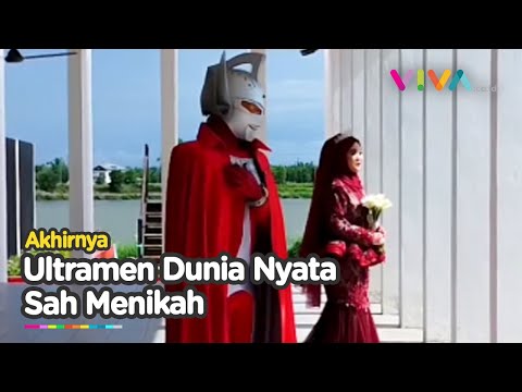Nyentrik! Begini Kostum Pernikahan Seorang Cosplayer