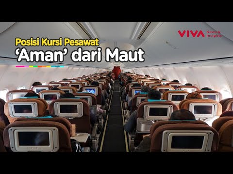 Gak Perlu Takut, Posisi Kursi Pesawat Ini 'Paling Aman' dari Kematian