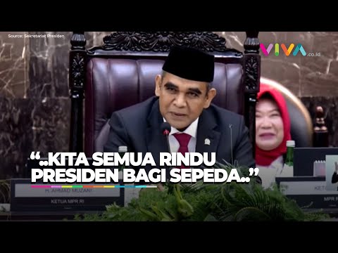 3 Pantun Maut Ketua MPR Tutup Acara Pelantikan Presiden dan Wapres 2024-2029