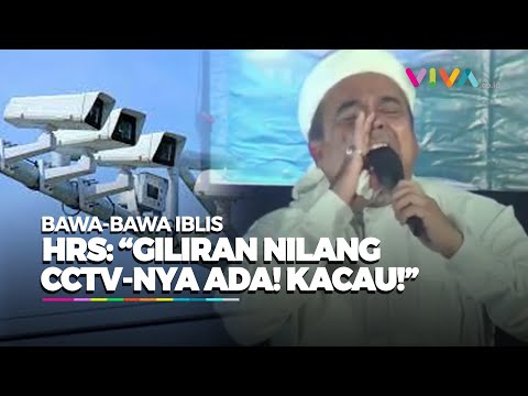 Komentar Pedas HRS Soal Rekaman CCTV Kerap Hilang