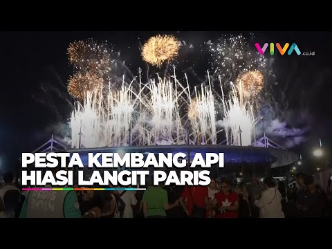 Kembang Api Menakjubkan Menutup Olimpiade Paris 2024