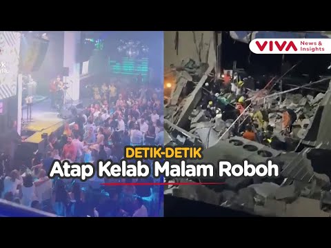 Lagi Asyik Dugem, Atap Kelab Malam Ambruk! Ratusan Orang Jadi Korban