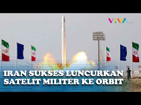 AS Auto Ketar-Ketir,  Iran Sukses Luncurkan Satelit Militer