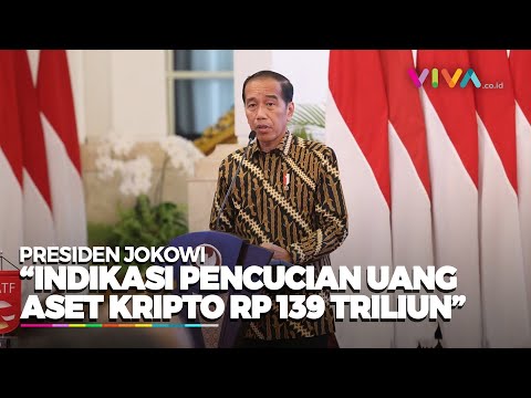 Tanda Bahaya! Jokowi Cium Bau Skandal Pencucian Uang Lewat Aset Kripto Rp139 T