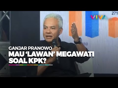 Megawati Usul Bubarkan KPK, Ganjar: Dikuatkan!