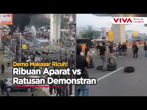 Bak Medan Perang! Ribuan Aparat Turun Gunung Lawan Massa Tolak Sengketa Lahan