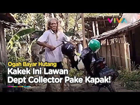 SADIS! Kakek di Klaten Tolak Bayar Utang, Kapak Menancap