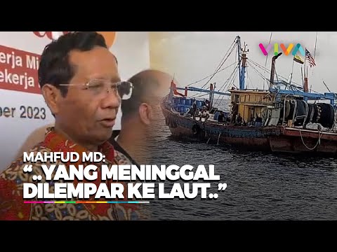 Mahfud MD Cerita Ribuan Korban Alami Kekejian Perdagangan Orang