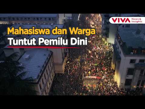 Ribuan Mahasiswa Tumpah Ruah di Jalan, Kompak Teriak Presidennya Pencuri