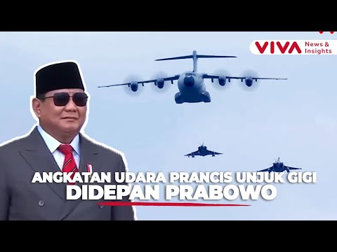 Angkatan Udara Prancis Unjuk Gigi Dihadapan Prabowo