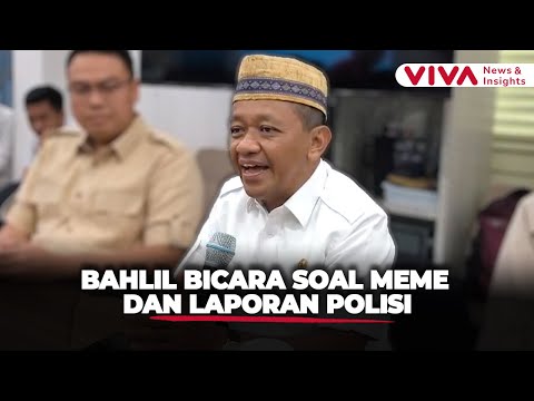 Kena Serangan Meme, Bahlil Akhirnya Buka Suara!