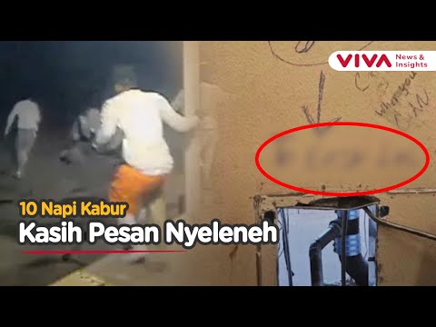 10 Napi di Penjara New Orleans Kabur, Tinggalkan Pesan yang Bikin Emosi
