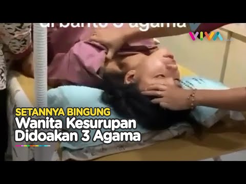 Wanita Kerasukan, Cengkraman Jin Rontok Pakai Doa 3 Agama