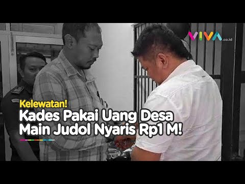 Tampang Kades Penyedot Dana Desa Hampir Rp1 M Demi Judi Online