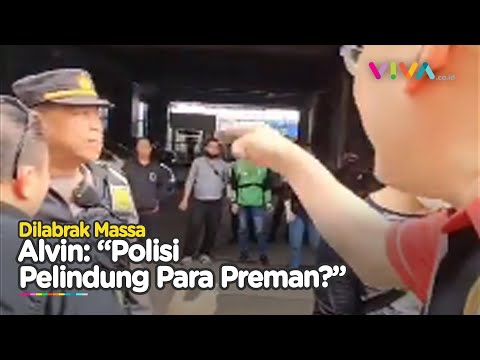 Klarifikasi Polisi Dilabrak Warga Gegara Asyik Ngopi dan Tonton Aksi Preman