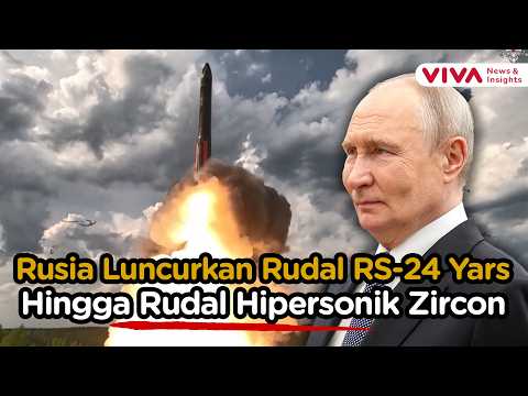 Mengerikan! Rusia Luncurkan Rudal Balistik Antarbenua