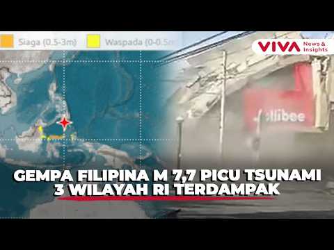 [FULL] Konferensi Pers BMKG Peringatan Dini Tsunami Usai Gempa M7,7 Guncang Sulawesi Utara