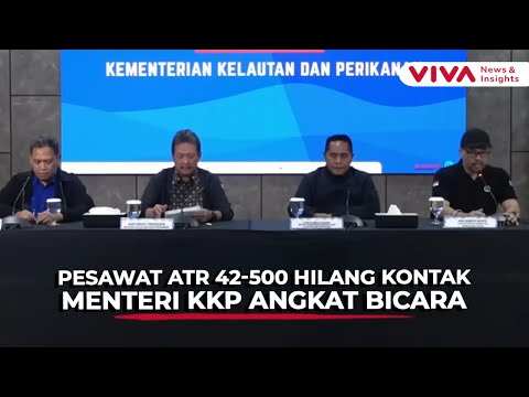 Pesawat ATR 42-500 Hilang Kontak, Menteri KKP Benarkan Ada Pegawai dalam Penerbangan