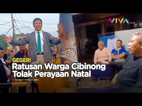 Ratusan Warga Perumahan di Bogor Tolak Perayaan Natal, Akhirnya..