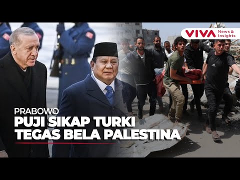 Semangat Membara Prabowo Puji Kepemimpinan Turki Bela Rakyat Tertindas