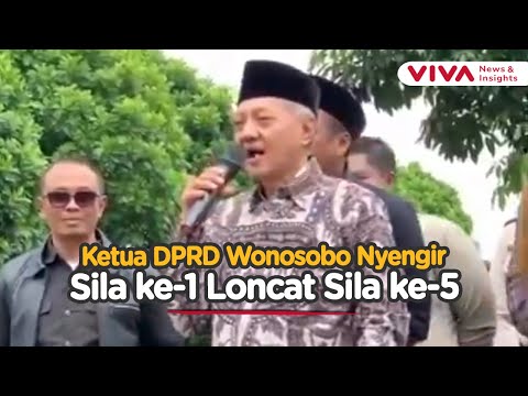 Ketua DPRD Wonosobo Diumpat, Sok Tangani Demo Malah Bongkar Aib