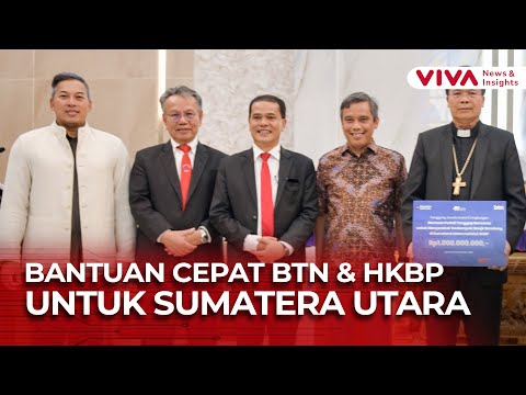 BTN dan HKBP Bersinergi Salurkan Bantuan untuk Korban Bencana Sumatera Utara