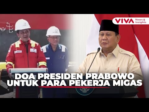 Prabowo Beri Hormat kepada Pekerja Migas: Anda Pahlawan Energi Indonesia