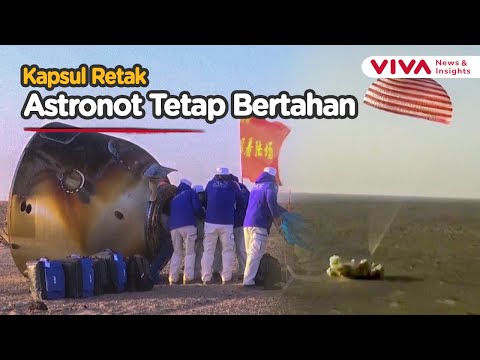 Dramatis! Astronot Tiongkok Habiskan 204 Hari di Orbit Sebelum Mendarat
