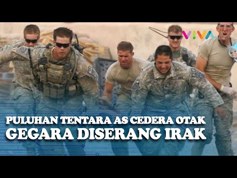 Puluhan Tentara AS Cedera Otak Serius Dihantam Serangan Irak