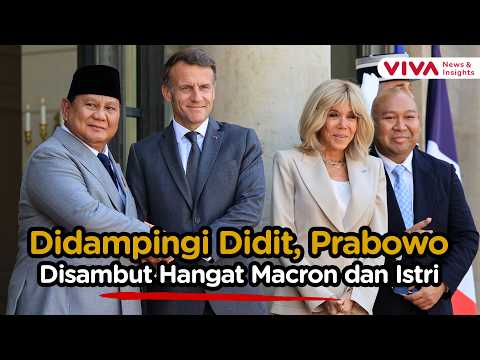 Momen Langka! Prabowo Dapat Penghormatan Militer Resmi di Prancis
