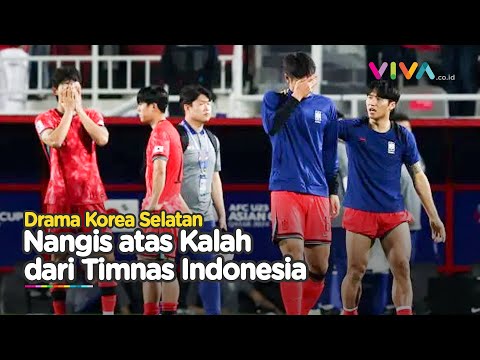 Epik, Indonesia Bikin Pemain Korsel Nangis di Stadion Qatar